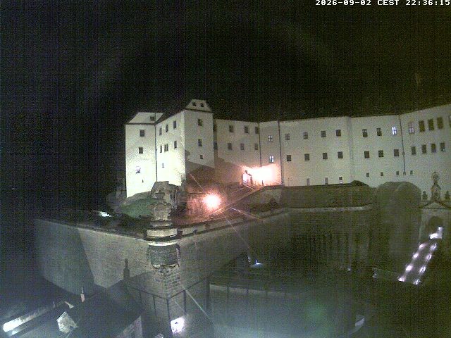 Archiv Foto Webcam Festung Königstein: Eingangsbereich