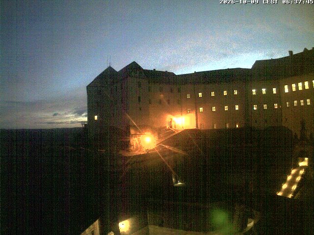 Archiv Foto Webcam Festung Königstein: Eingangsbereich