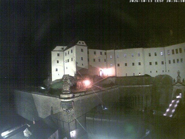Archiv Foto Webcam Festung Königstein: Eingangsbereich