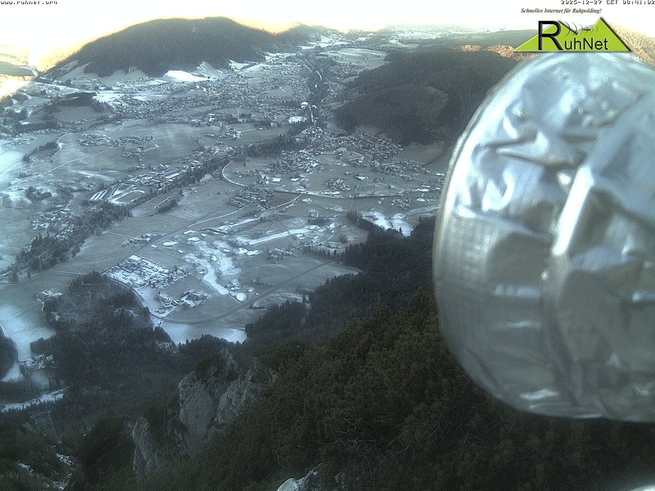 Archiv Foto Webcam Blick auf Ruhpolding