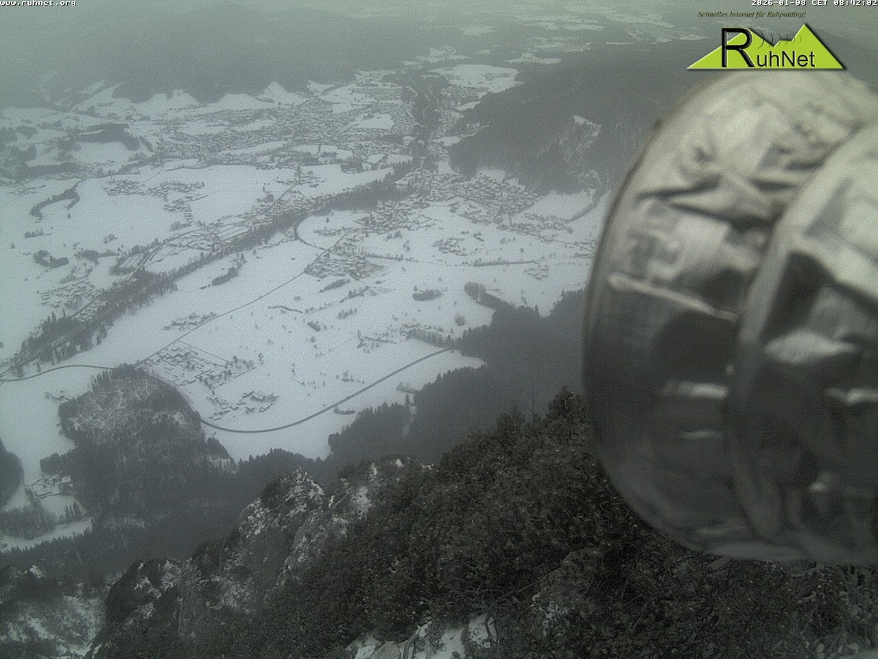 Archiv Foto Webcam Blick auf Ruhpolding