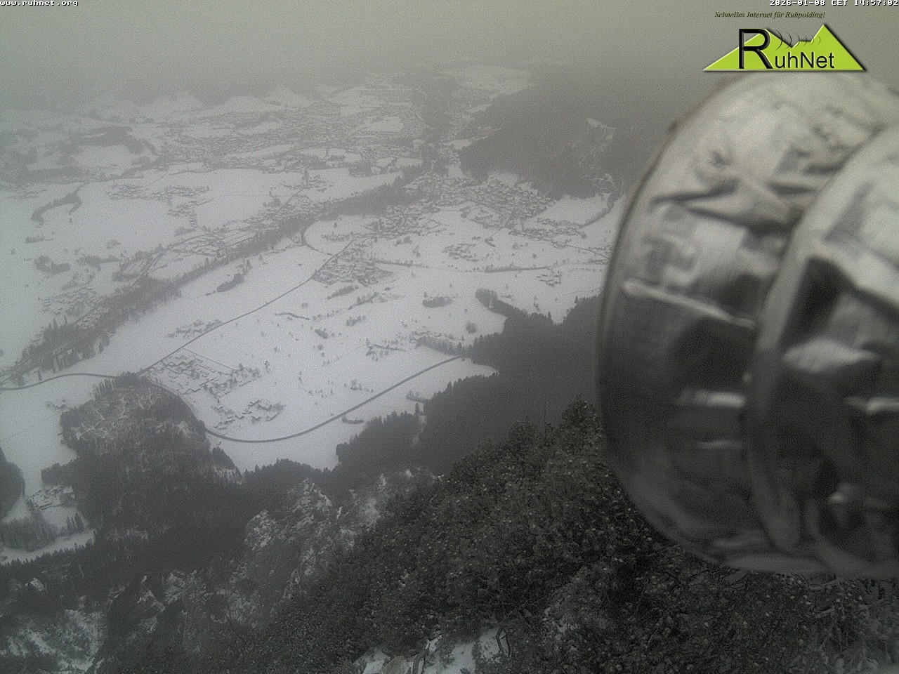 Archiv Foto Webcam Blick auf Ruhpolding