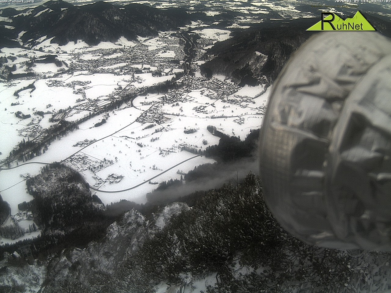 Archiv Foto Webcam Blick auf Ruhpolding
