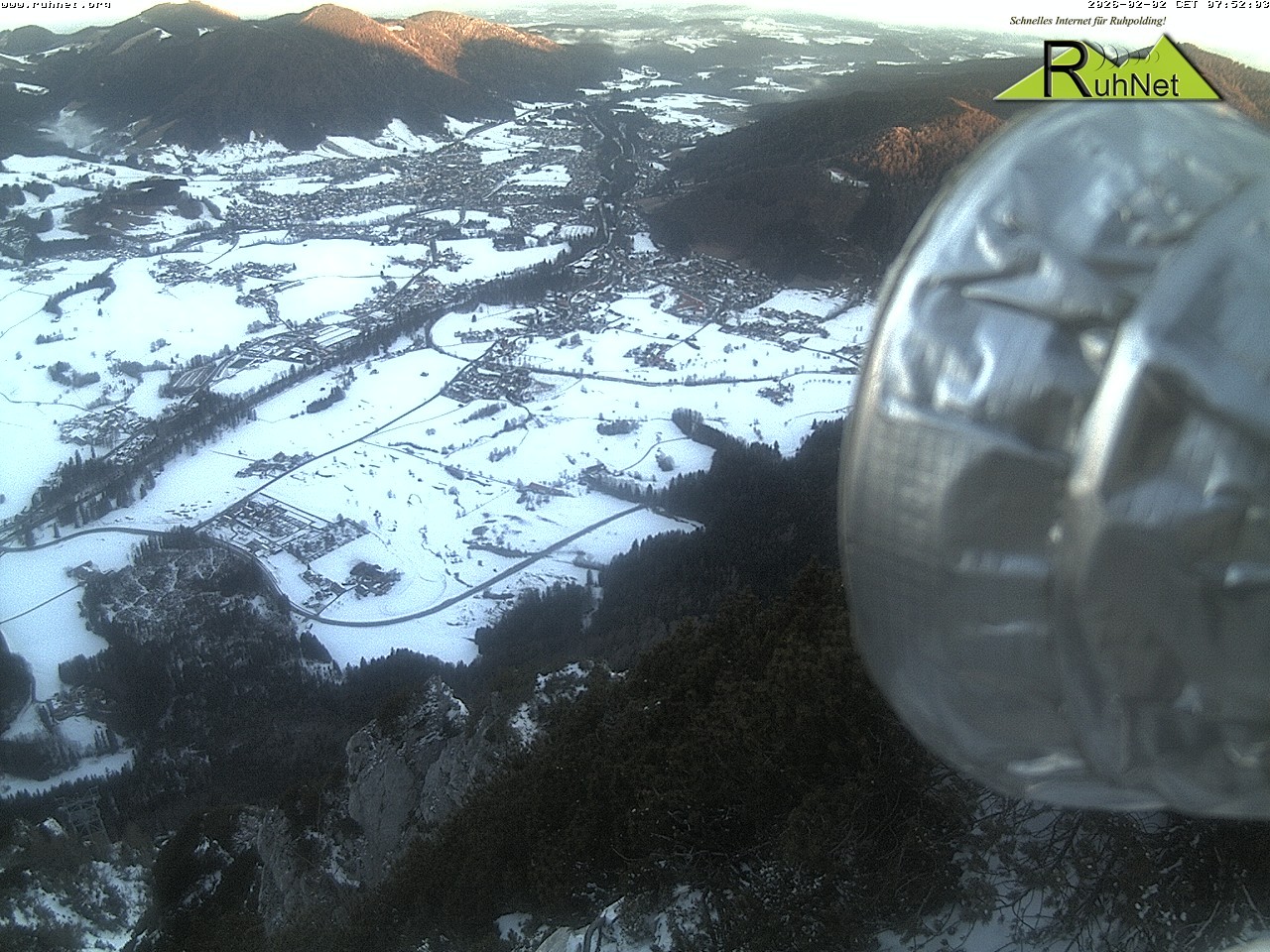 Archiv Foto Webcam Blick auf Ruhpolding