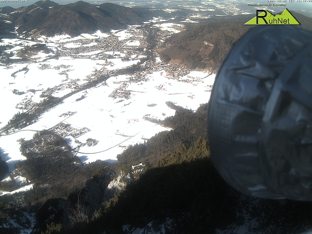 Archiv Foto Webcam Blick auf Ruhpolding