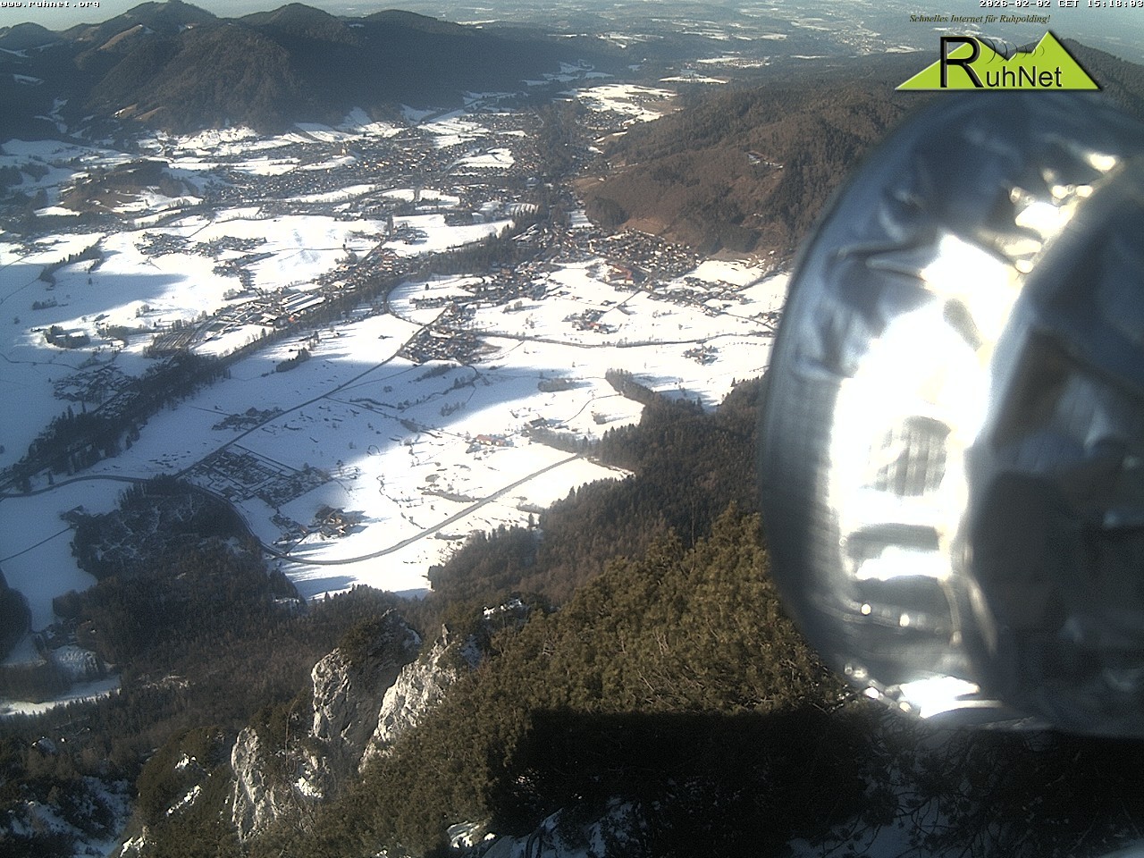 Archiv Foto Webcam Blick auf Ruhpolding