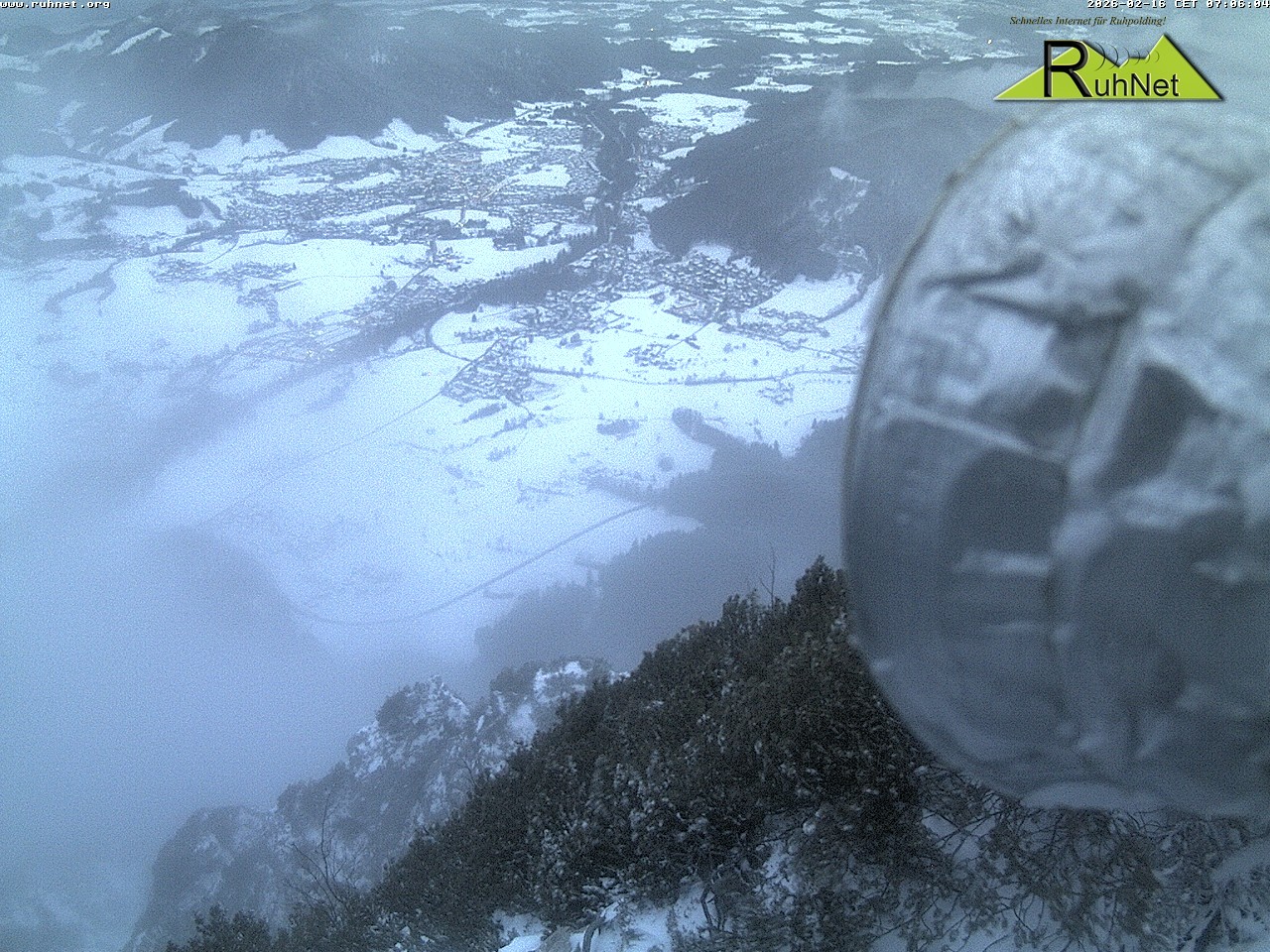 Archiv Foto Webcam Blick auf Ruhpolding