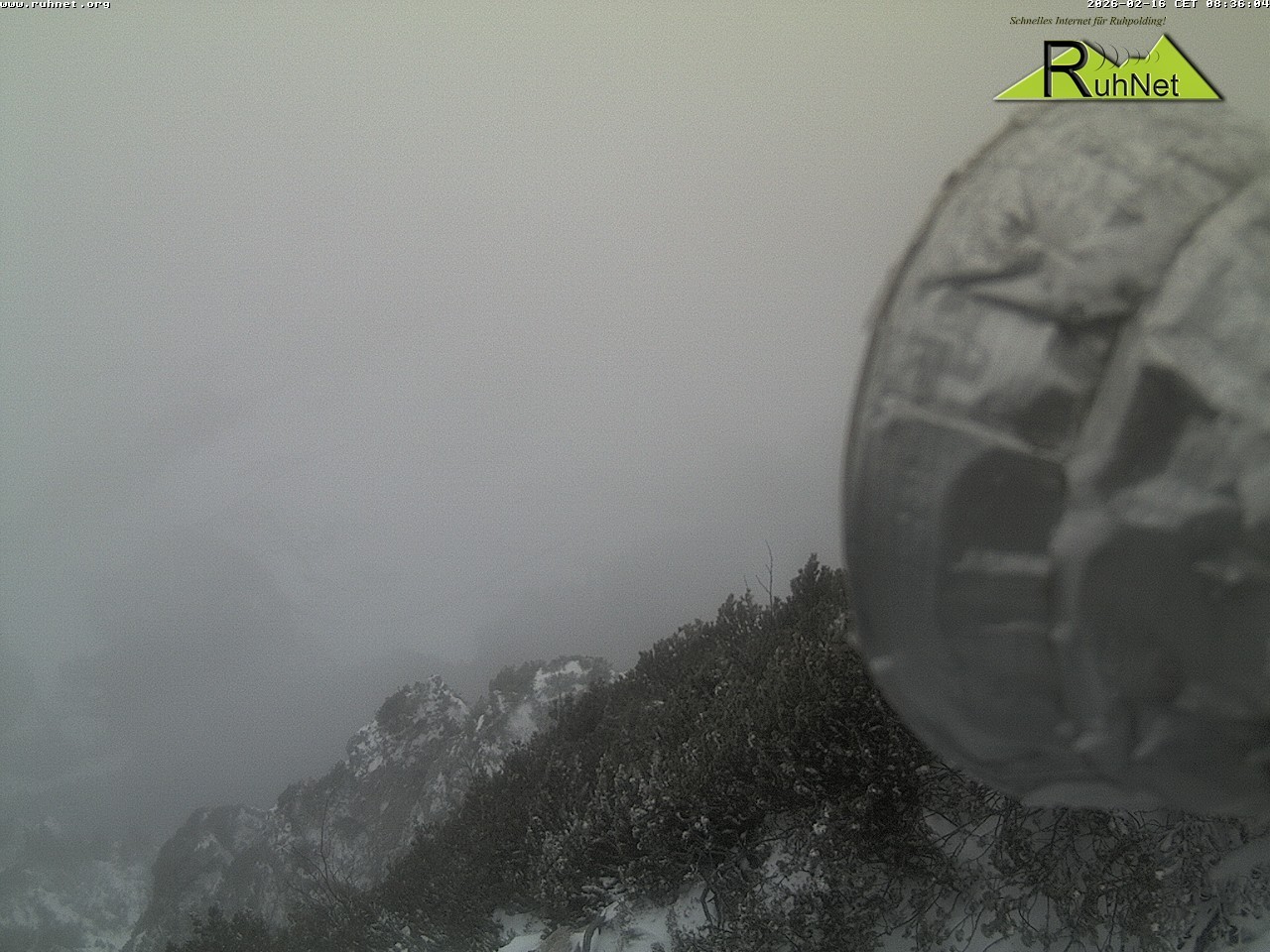 Archiv Foto Webcam Blick auf Ruhpolding