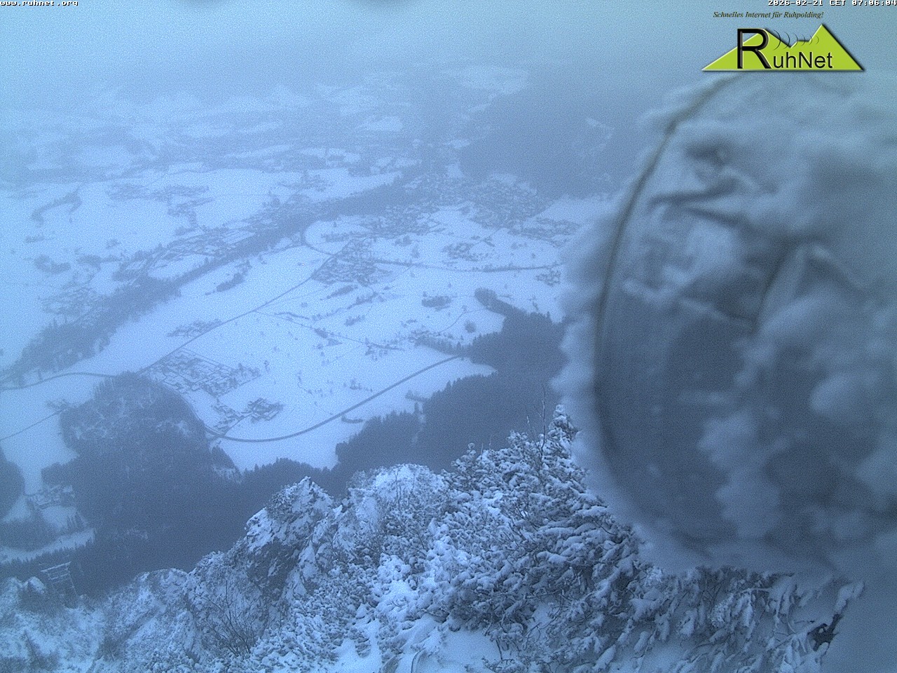 Archiv Foto Webcam Blick auf Ruhpolding