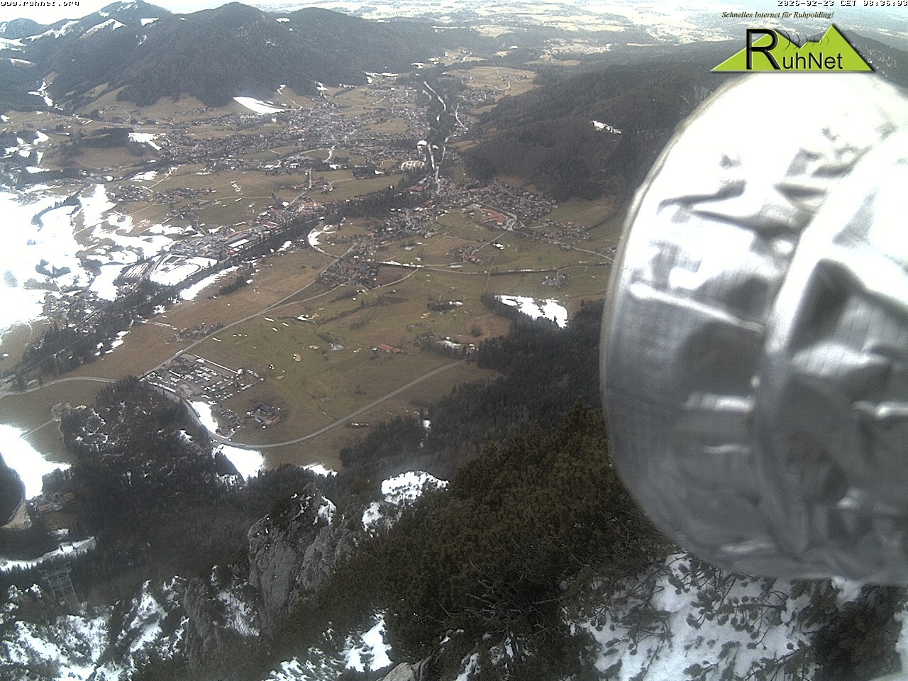 Archiv Foto Webcam Blick auf Ruhpolding