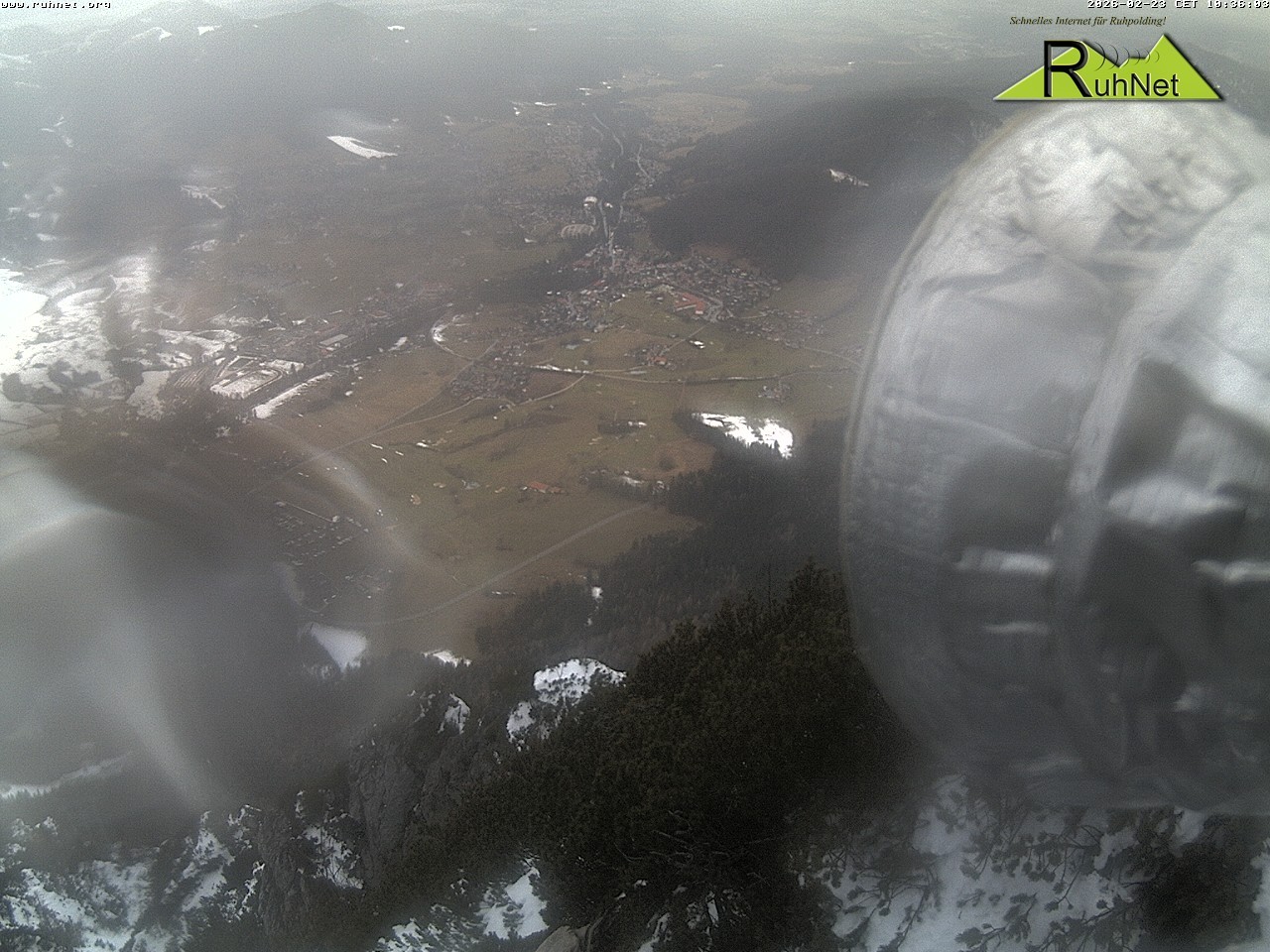 Archiv Foto Webcam Blick auf Ruhpolding