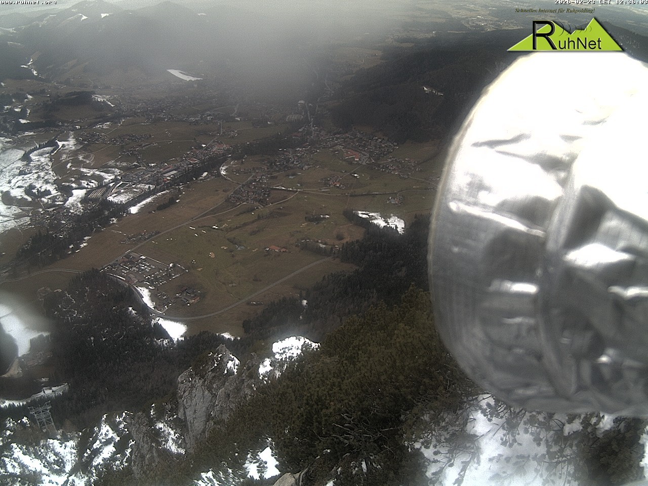 Archiv Foto Webcam Blick auf Ruhpolding