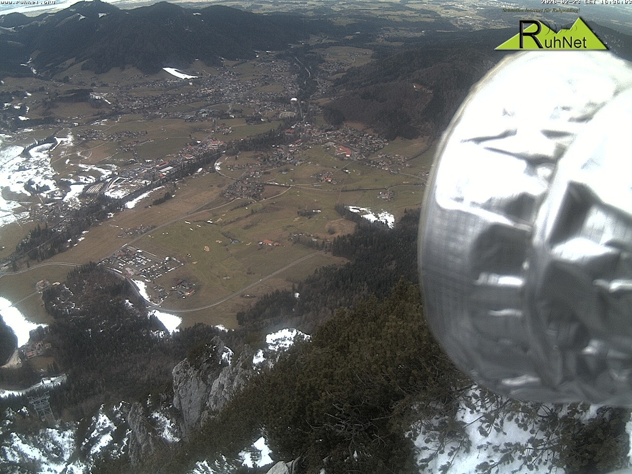Archiv Foto Webcam Blick auf Ruhpolding