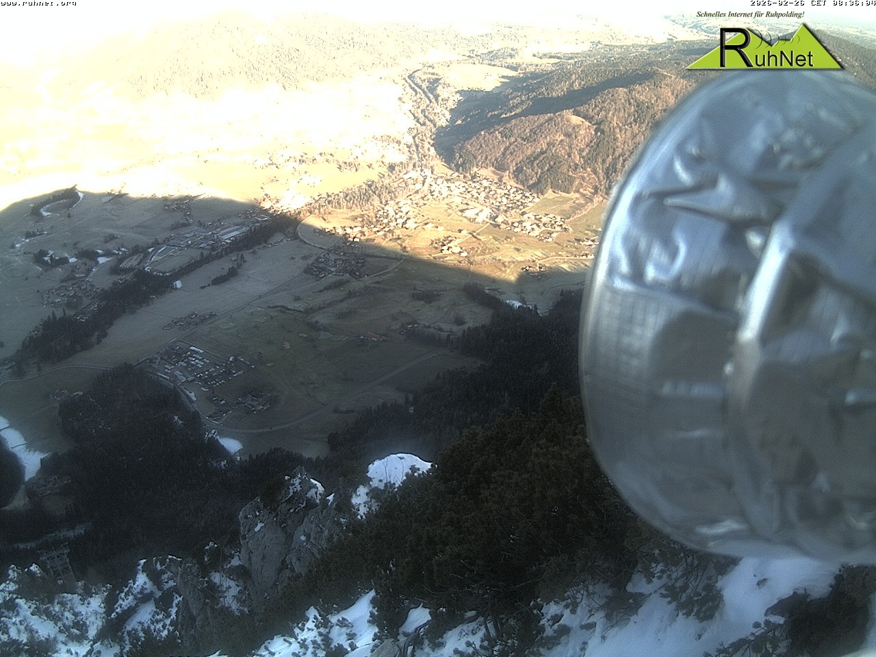 Archiv Foto Webcam Blick auf Ruhpolding