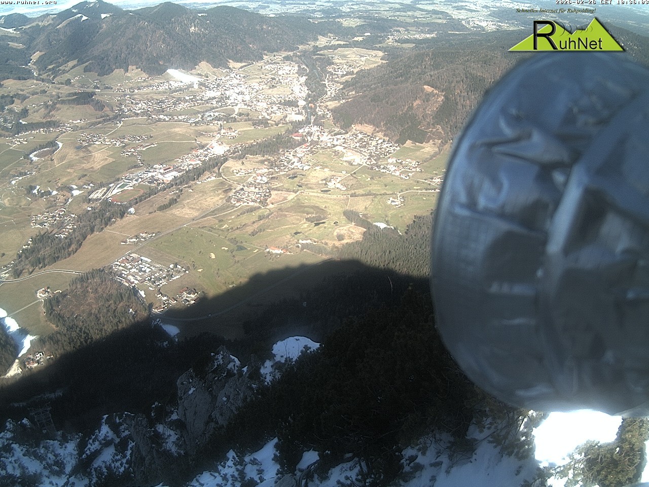 Archiv Foto Webcam Blick auf Ruhpolding