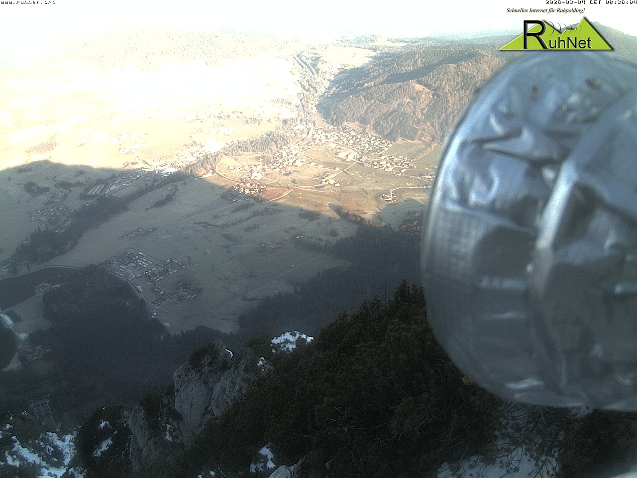 Archiv Foto Webcam Blick auf Ruhpolding