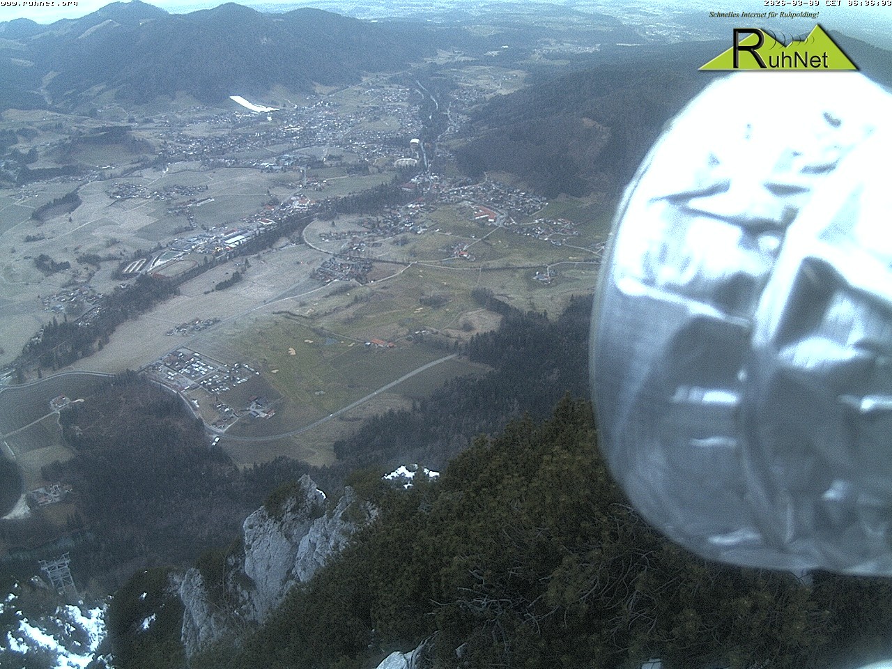 Archiv Foto Webcam Blick auf Ruhpolding