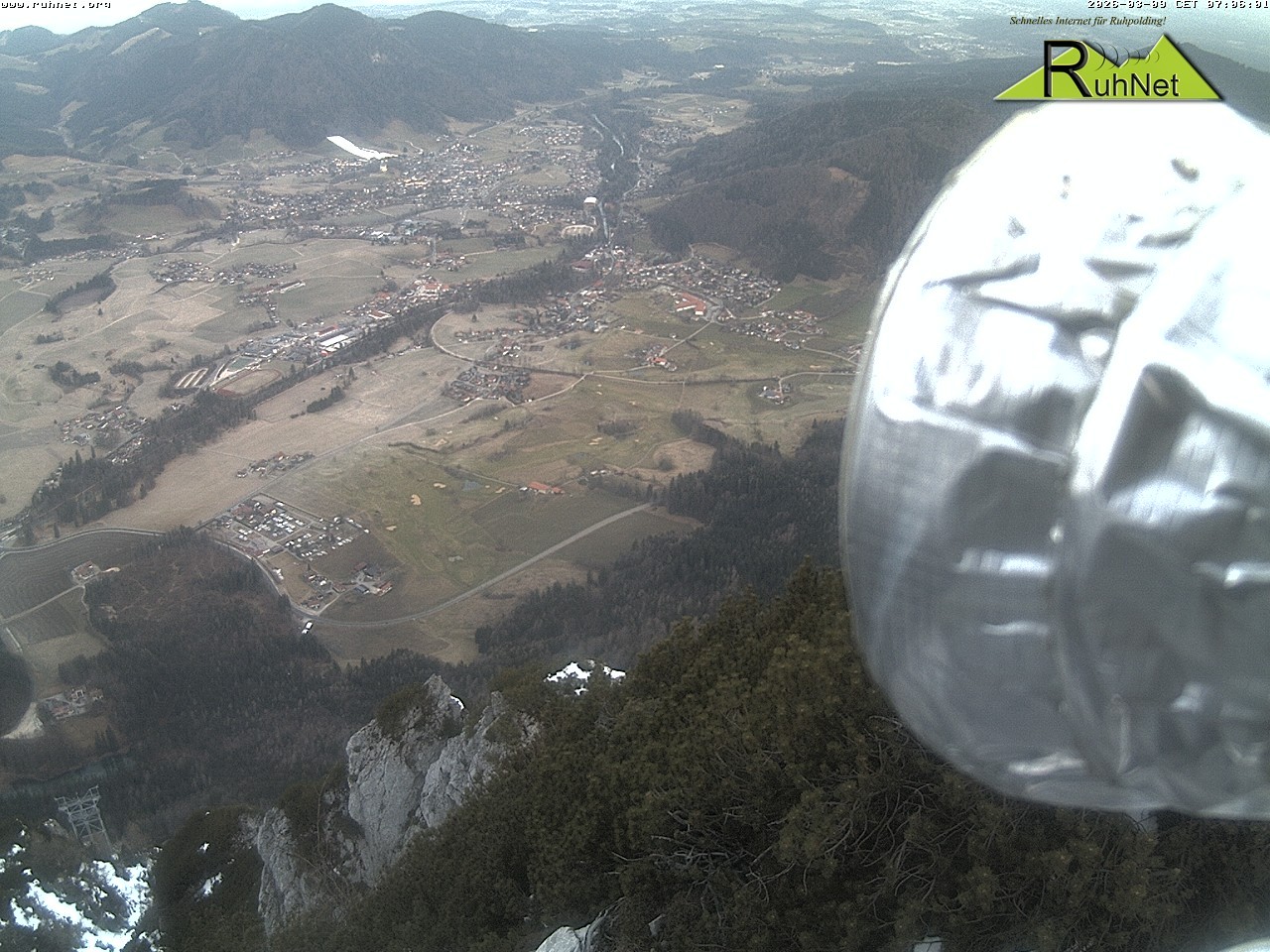 Archiv Foto Webcam Blick auf Ruhpolding