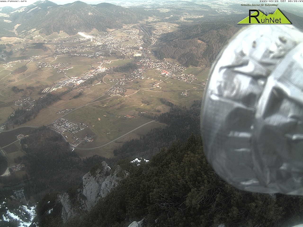 Archiv Foto Webcam Blick auf Ruhpolding