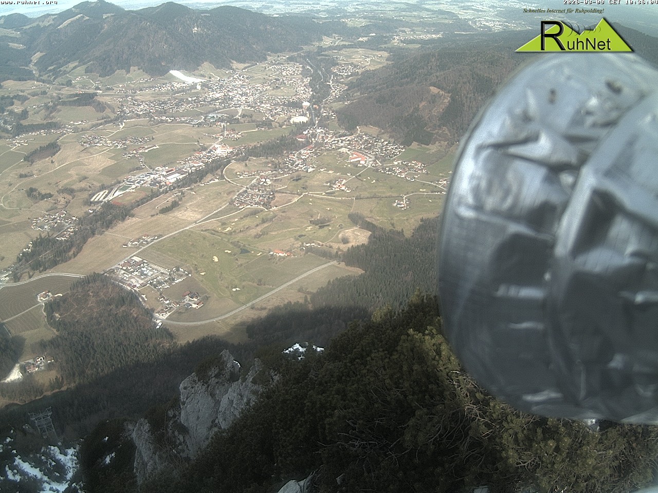 Archiv Foto Webcam Blick auf Ruhpolding