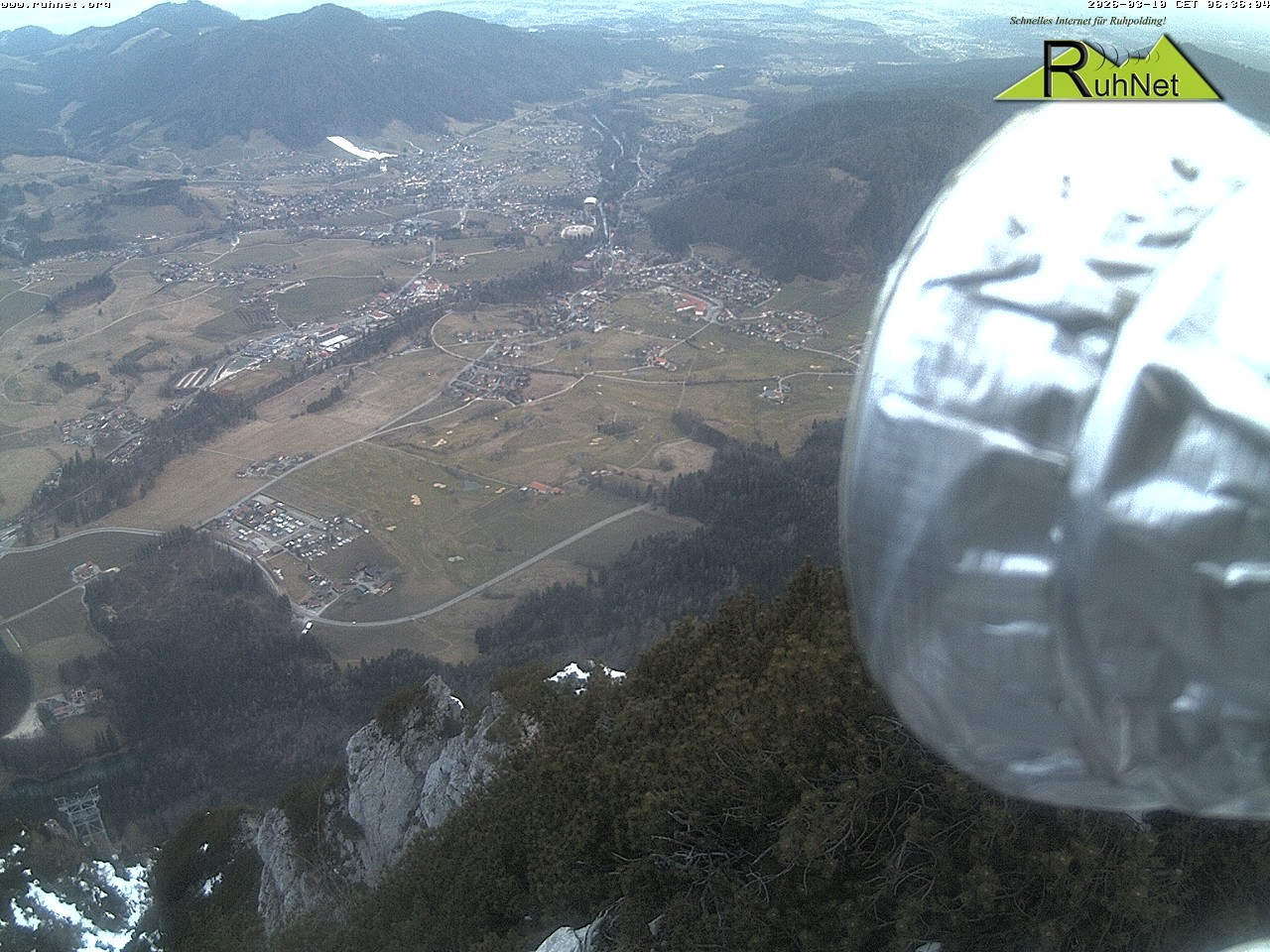 Archiv Foto Webcam Blick auf Ruhpolding