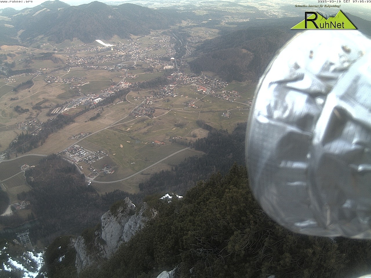 Archiv Foto Webcam Blick auf Ruhpolding