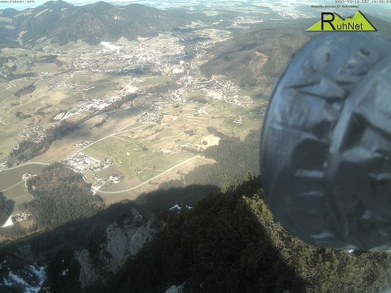 Archiv Foto Webcam Blick auf Ruhpolding