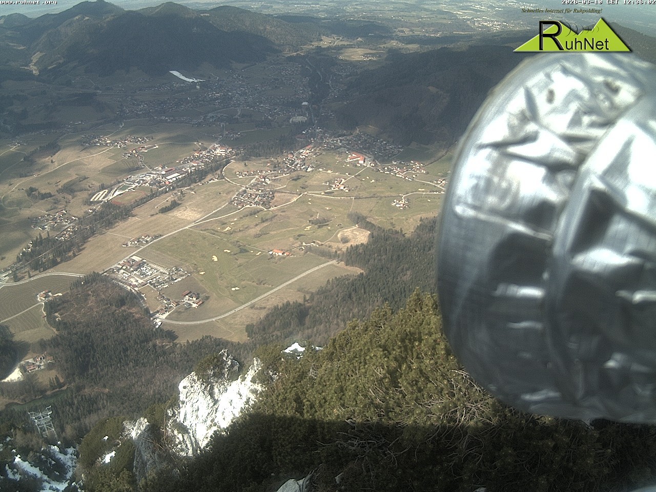 Archiv Foto Webcam Blick auf Ruhpolding