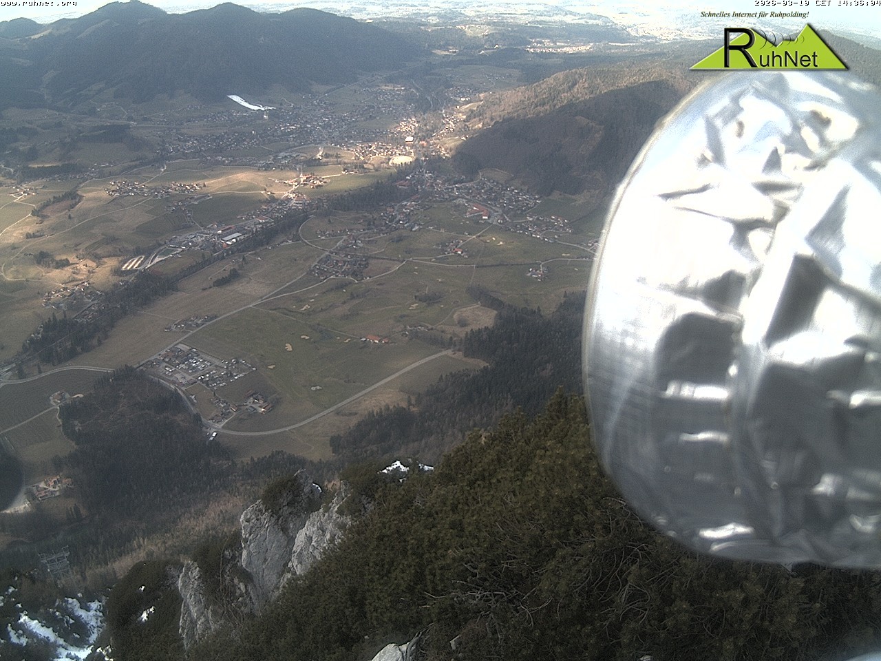 Archiv Foto Webcam Blick auf Ruhpolding