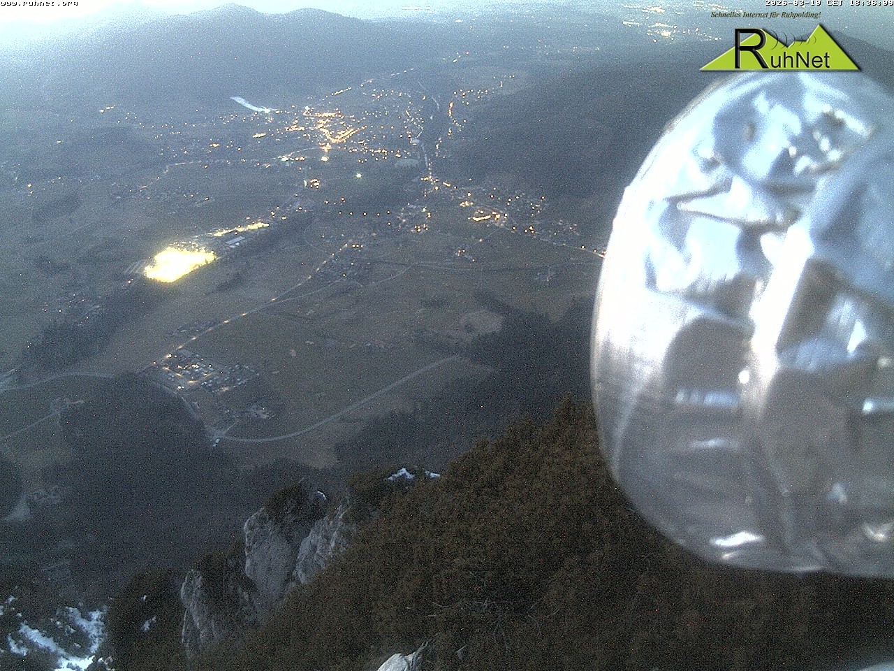 Archiv Foto Webcam Blick auf Ruhpolding