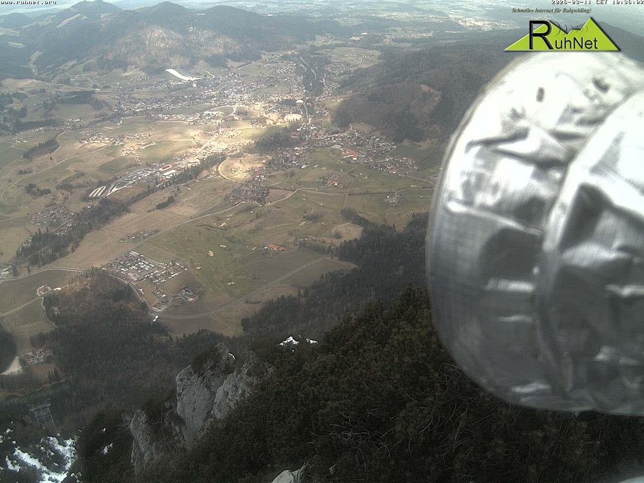 Archiv Foto Webcam Blick auf Ruhpolding