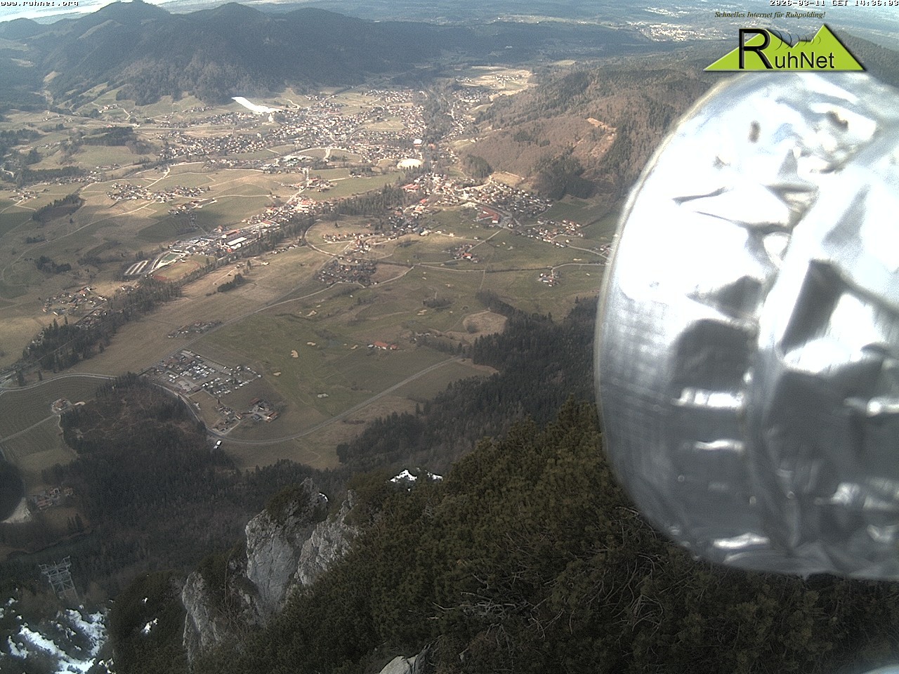 Archiv Foto Webcam Blick auf Ruhpolding