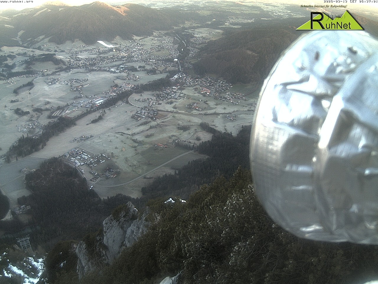 Archiv Foto Webcam Blick auf Ruhpolding