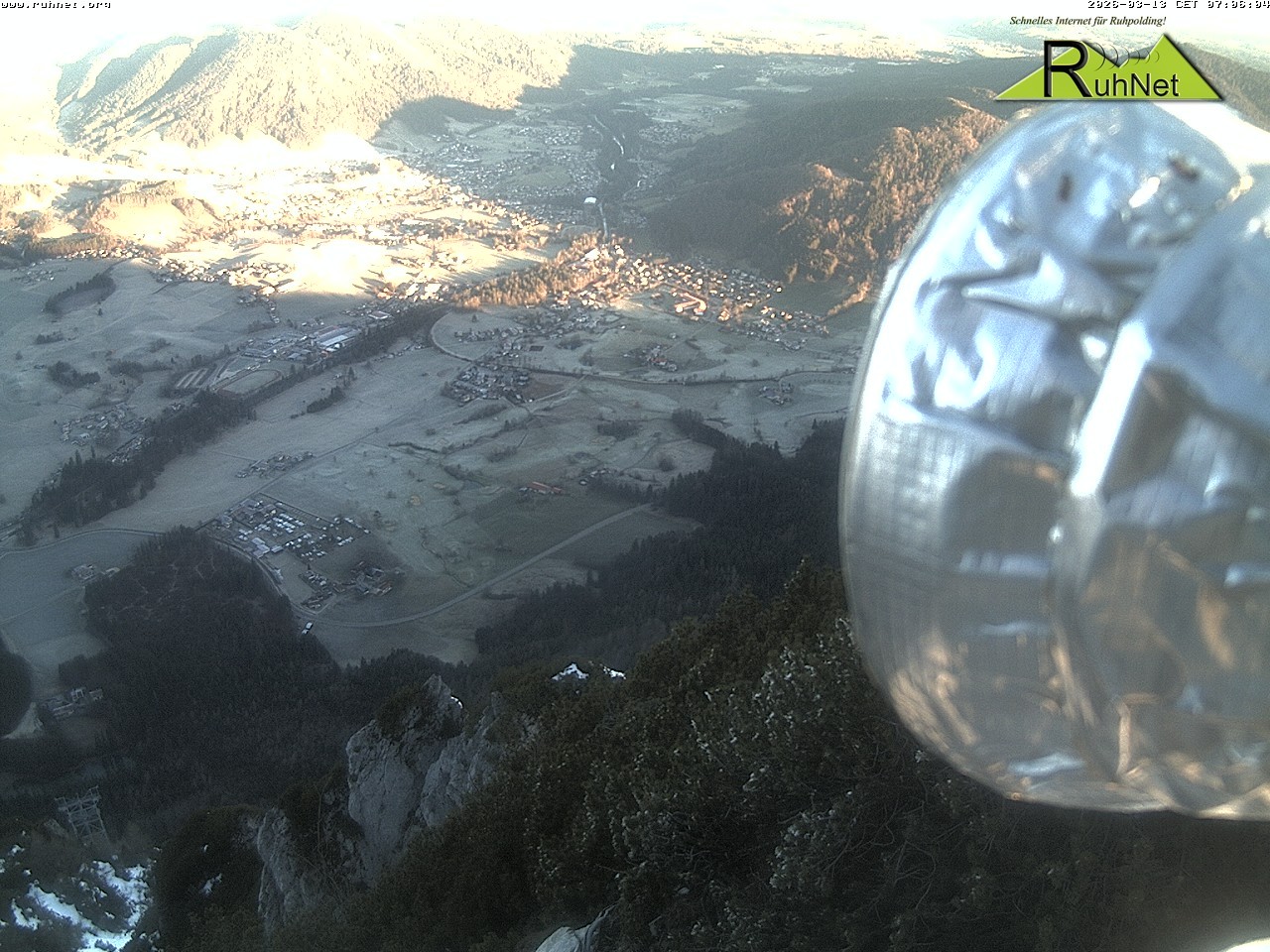 Archiv Foto Webcam Blick auf Ruhpolding