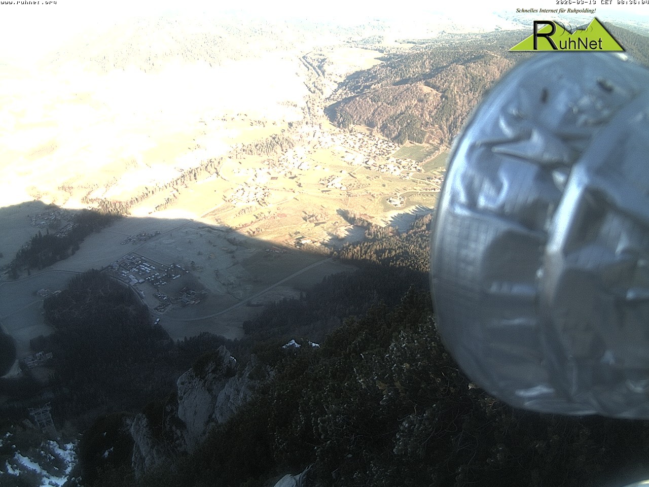 Archiv Foto Webcam Blick auf Ruhpolding