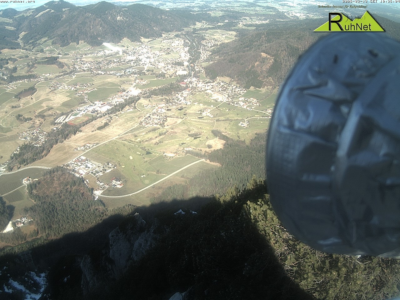 Archiv Foto Webcam Blick auf Ruhpolding