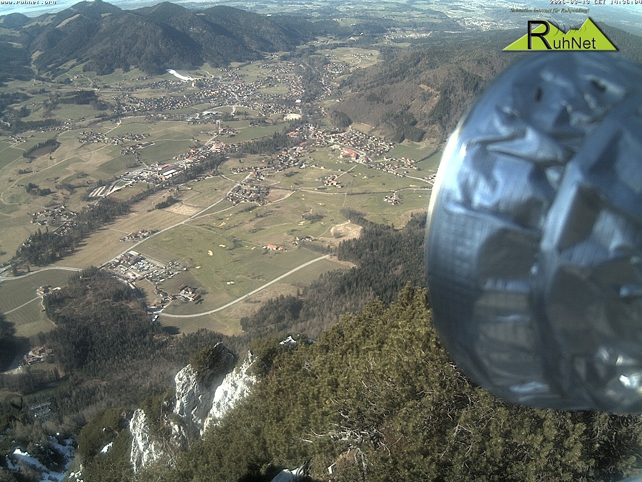 Archiv Foto Webcam Blick auf Ruhpolding