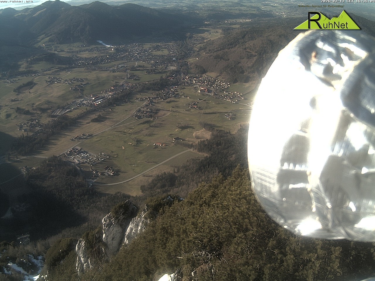 Archiv Foto Webcam Blick auf Ruhpolding