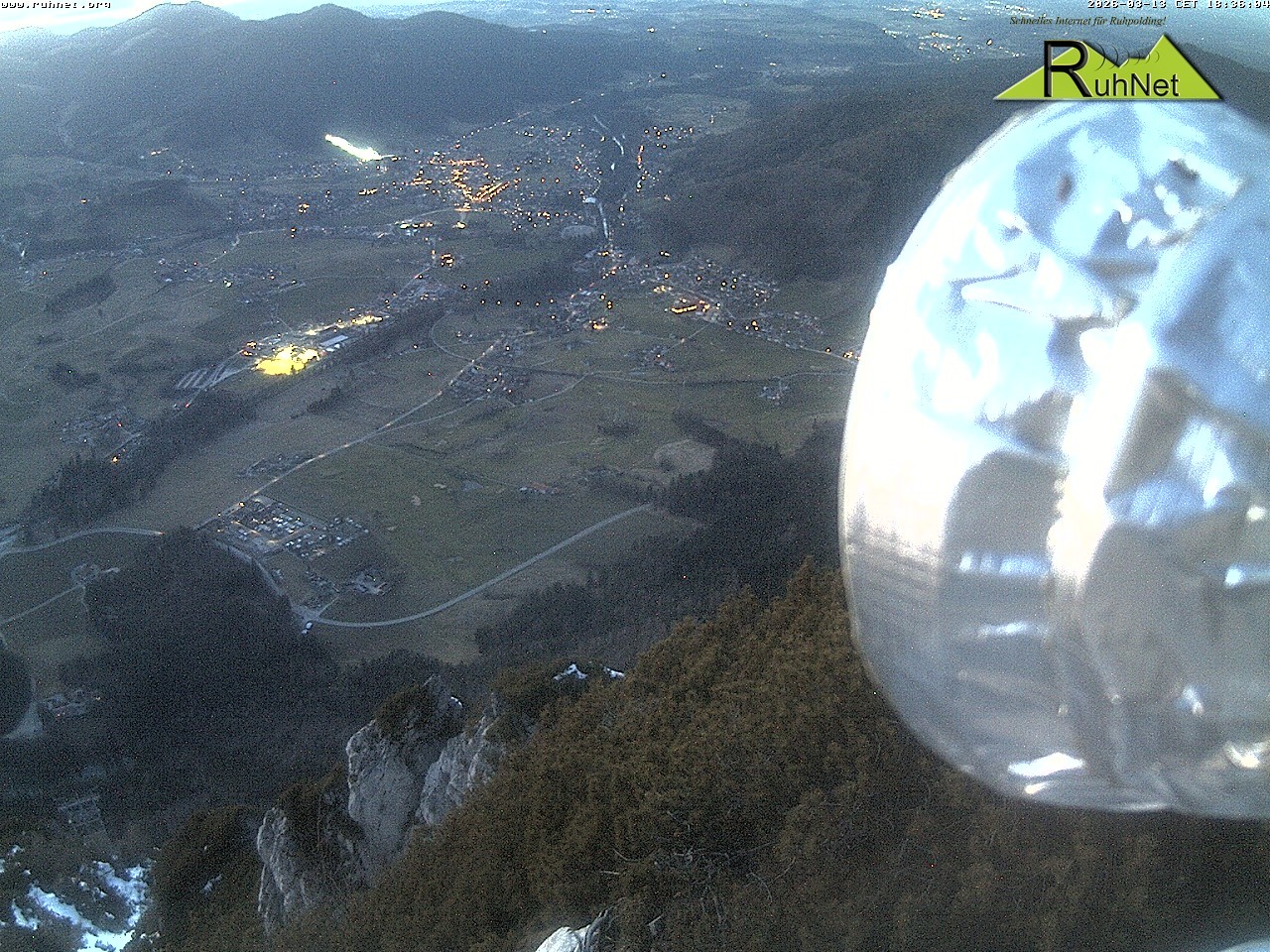 Archiv Foto Webcam Blick auf Ruhpolding