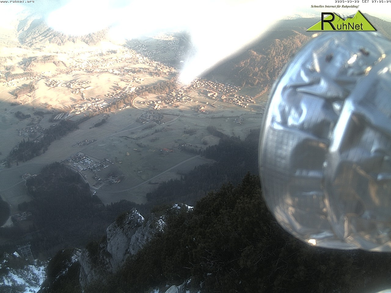 Archiv Foto Webcam Blick auf Ruhpolding