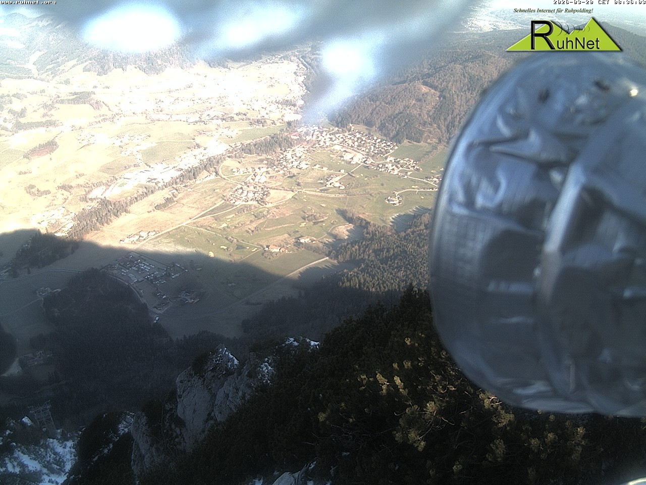 Archiv Foto Webcam Blick auf Ruhpolding