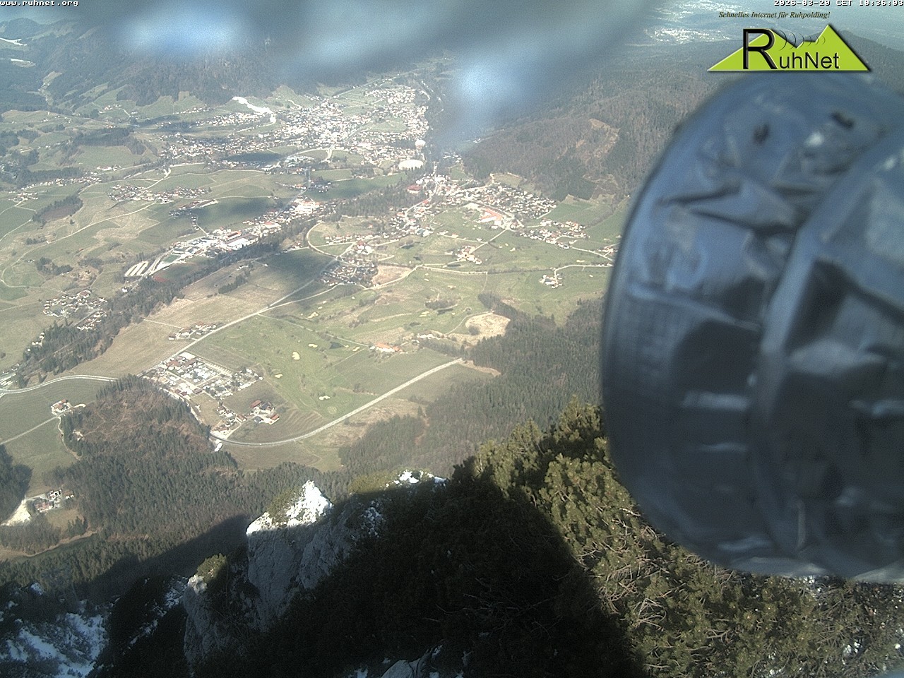 Archiv Foto Webcam Blick auf Ruhpolding