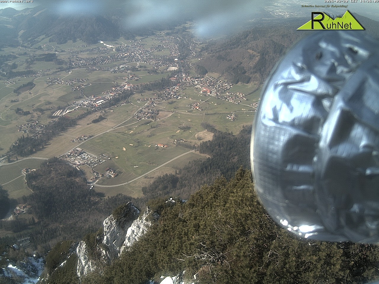 Archiv Foto Webcam Blick auf Ruhpolding