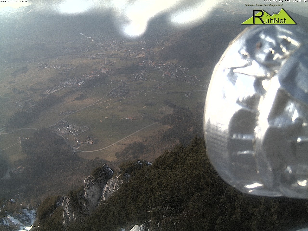 Archiv Foto Webcam Blick auf Ruhpolding