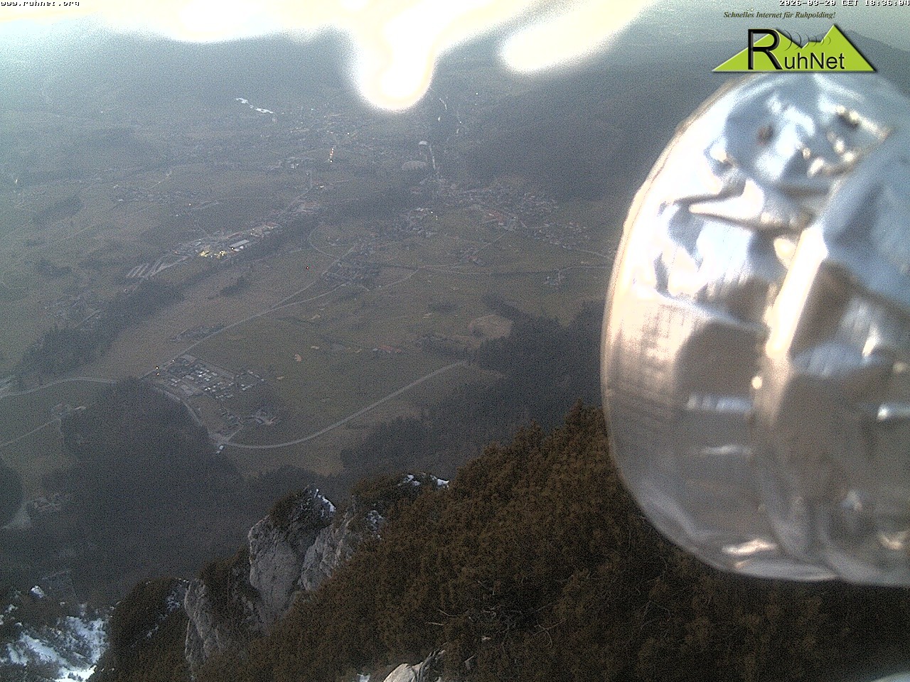 Archiv Foto Webcam Blick auf Ruhpolding