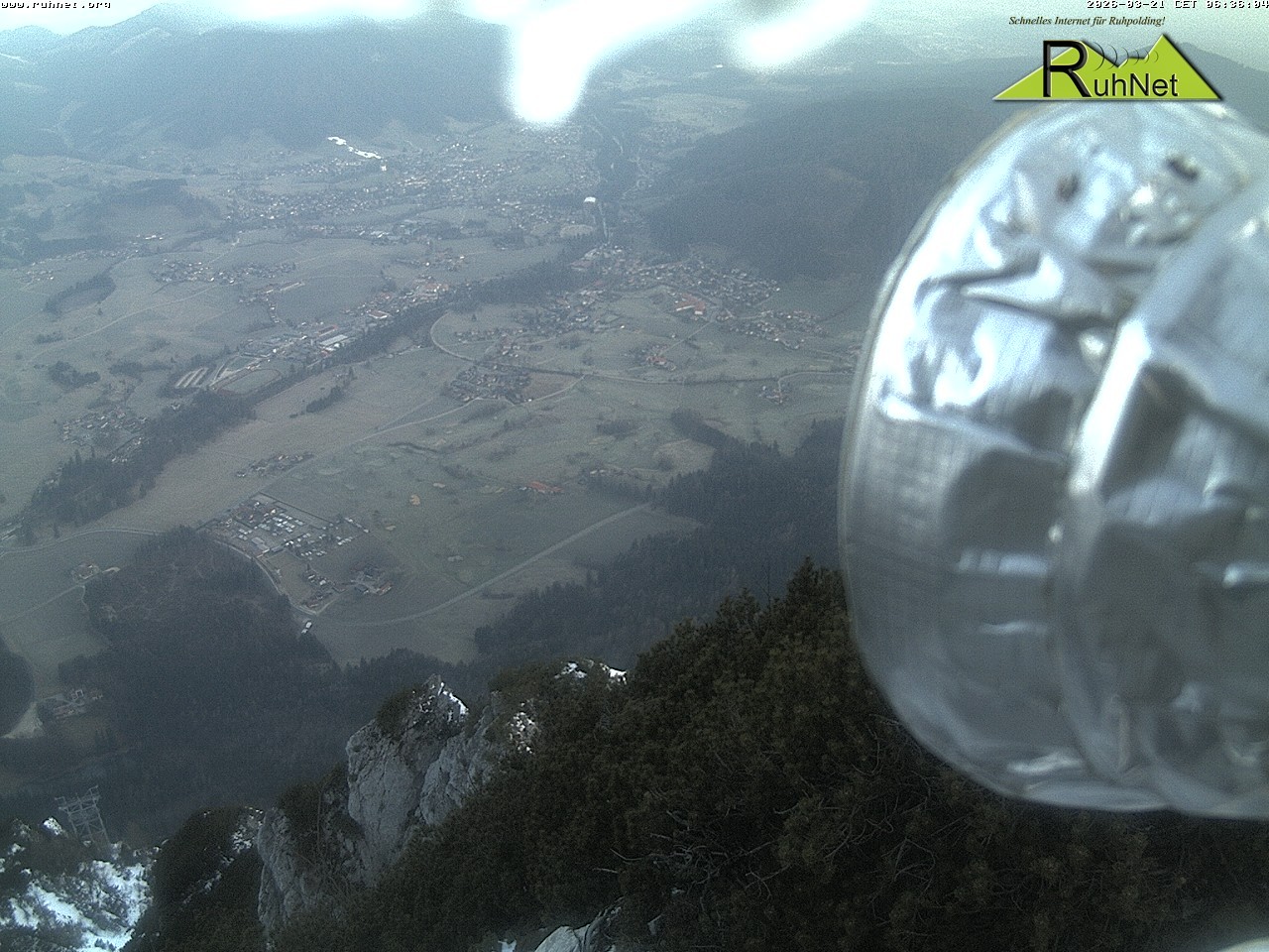Archiv Foto Webcam Blick auf Ruhpolding