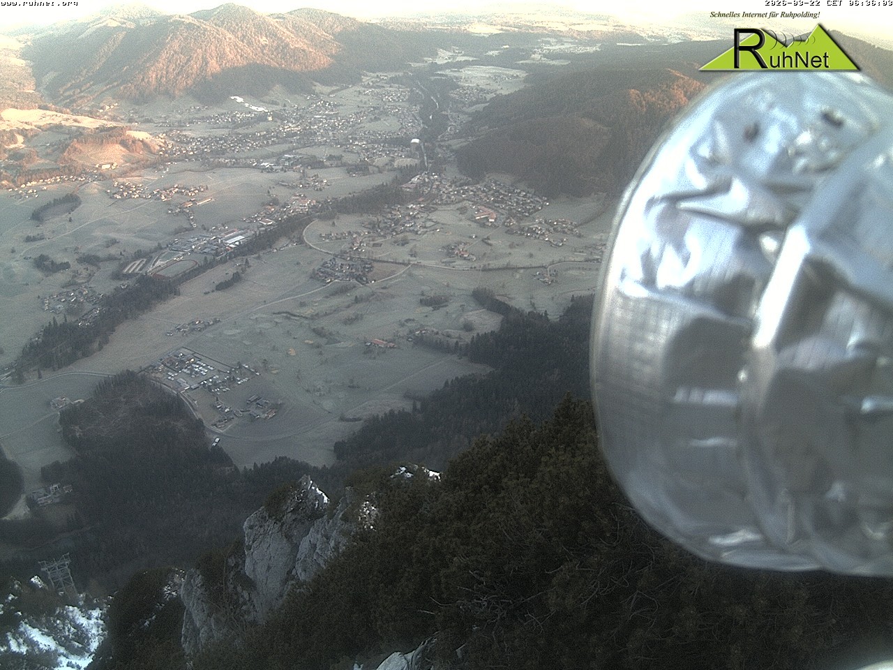 Archiv Foto Webcam Blick auf Ruhpolding