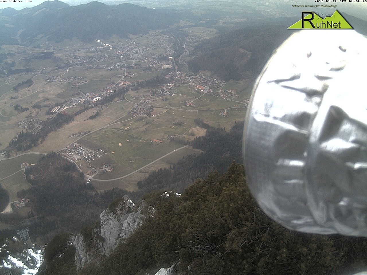 Archiv Foto Webcam Blick auf Ruhpolding
