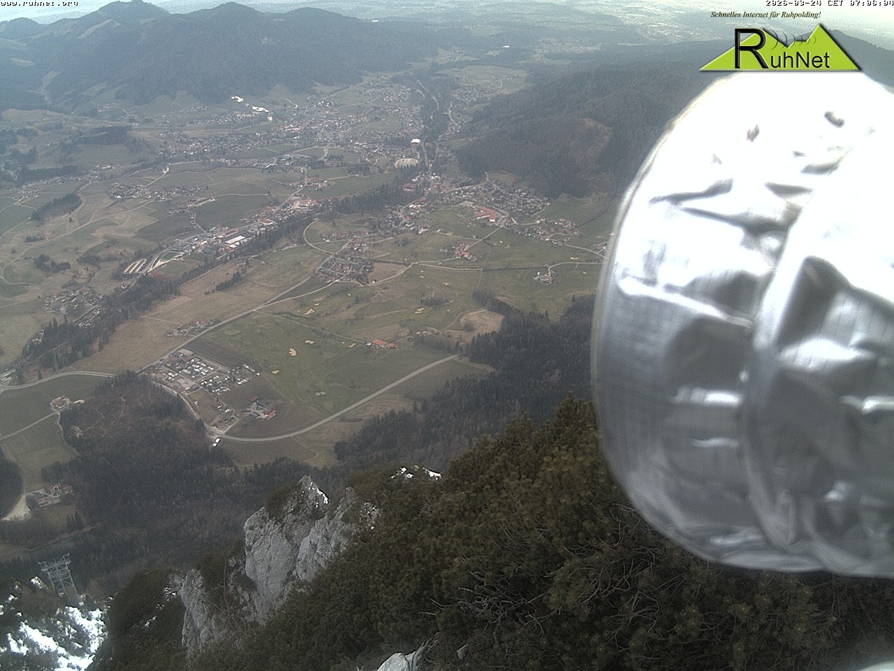 Archiv Foto Webcam Blick auf Ruhpolding