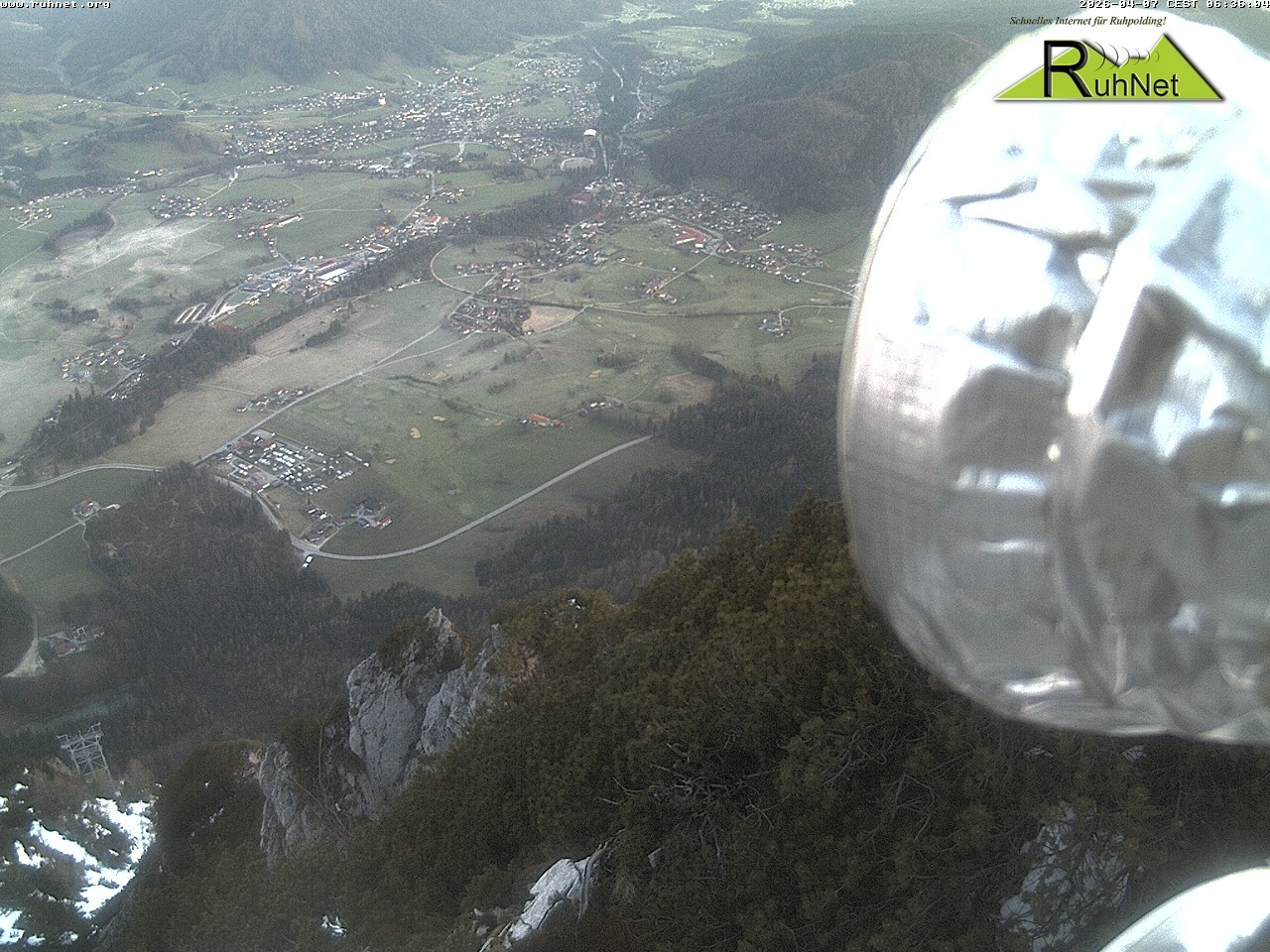 Archiv Foto Webcam Blick auf Ruhpolding